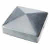 Chapeau Pyramide Pour Poteau Bois Acier Galvanisé - Sections 90 X 90 Mm