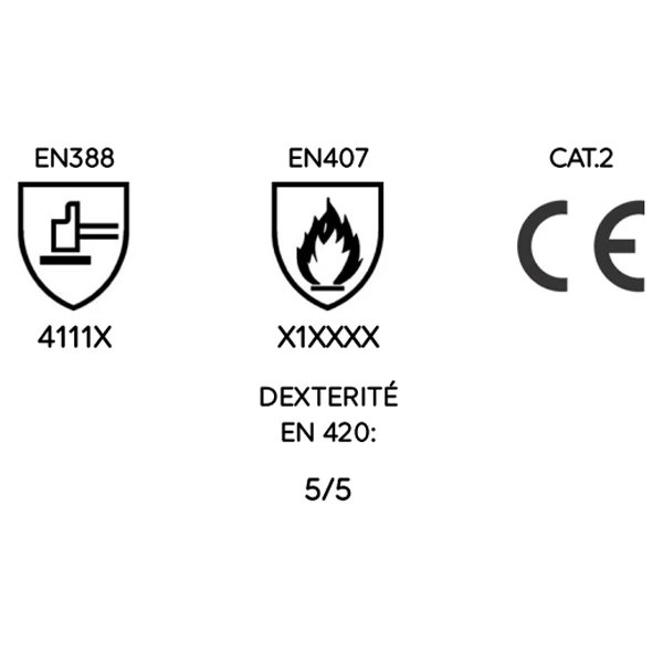 Gant De Protection Anti-chaleur Jusqu'à 150°C - Tempdex 710 - Taille 9 Mapa 34710559 2 Gant De Protection Anti-chaleur Jusqu'à 150°C - Tempdex 710 - Taille 9 Mapa 34710559 – Image 2