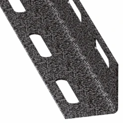 Cornière égale Perforée - Acier Profilé à Froid - Gris Martelé - 38 X 38 Mm - Longueur 2 M CQFD 2001-61598