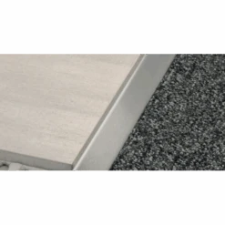 Arrêt Sol Incliné - Hauteur 5 Mm Longueur 2.50 M - Alu Titane Romus 3545