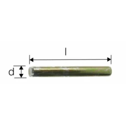 Broche STD Pour Connecteurs Simpson Strong-Tie STD12X140-B -Meilleur Outillage Magasin schema technique broche std