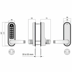 Serrure Code Mécanique Réversible à Béquille Jokey 1500 Lokod Applique 7 Serrure Code Mécanique Réversible à Béquille Jokey 1500 Lokod Applique -Meilleur Outillage Magasin serrure code mecanique reversible bequille jokey 1500 lokod applique 3
