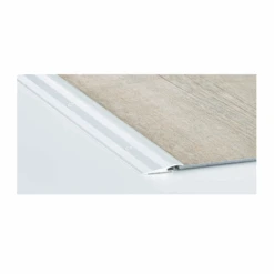 Rampe D'accès Percée Romus 2690 - Alu Incolore - Hauteur 5 à 7 Mm Largeur 38 Mm Longueur 2,7 M -Meilleur Outillage Magasin seuil