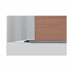 Rampe D'accès Percée Romus 2690 - Alu Incolore - Hauteur 5 à 7 Mm Largeur 38 Mm Longueur 2,7 M -Meilleur Outillage Magasin seuil2