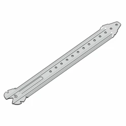 Suspente Universelle Renforcée Gypso Acier Galvanisé - Fourrure F45 Longueur 30 Cm - Boîte De 50 PCE -Meilleur Outillage Magasin suspente 2030 20cm 20avec 20languette 206