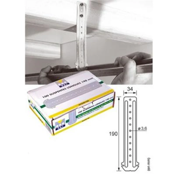 Suspente Longue Fourrure 17/47 1 Suspente Longue Fourrure 17/47