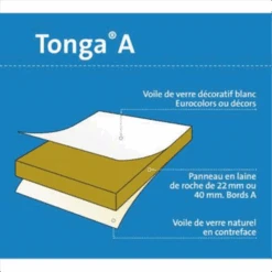 Dalle De Faux Plafond - Tonga 22 Mm - Bords A (droits) - Blanc - 600 MM X 600 MM -Meilleur Outillage Magasin tongaa22mmblanc 793295