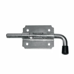 Verrou Pistolet Box 16 Mm Longueur 90 Mm Acier Zingué Blanc Sans Gâche -Meilleur Outillage Magasin verrou pistolet box