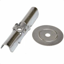 Bascule Taraudée En Acier Avec Rosace Pour Plafond à Corps Creux - M6