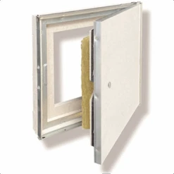 Trappe Cloison Coupe Feu EI 60 Min - 400x400x36 MM (2 Plaques De 18 Mm)