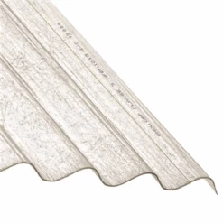 Plaque Ondulée Transparente ONDUCLAIR PLR Polyester - PST - 1,65x1,00 MM ép.1,20 MM