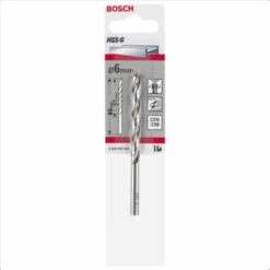 Foret à Métaux Rectifié Bosch HSS-G DIN 338 Diamètre 4 Mm Longueur 43 Mm