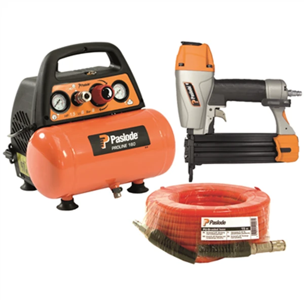 Pack Spit Cloueur FN1850.2 + Compresseur Proline 160 + Tuyau 15 M 5 Pack Spit Cloueur FN1850.2 + Compresseur Proline 160 + Tuyau 15 M – Image 5