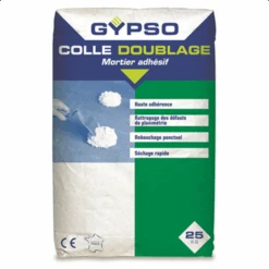 Mortier Adhésif Pour Plaques De Plâtre Avec Ou Sans Isolant - Gypso - Sac De 25 Kg