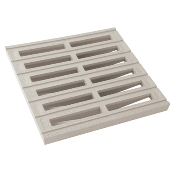 Grille Pour Collecte Des Eaux De Ruissellement - Nicoll - Gris Clair - 250 X 250 Mm 1 Grille Pour Collecte Des Eaux De Ruissellement - Nicoll - Gris Clair - 250 X 250 Mm