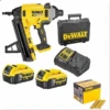 Pack Cloueur Béton Brushless DCN890 + 15 Boîtes De Pointes - Dewalt