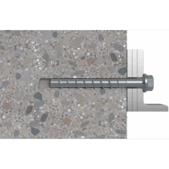 Vis à Béton Tête Hexagonale Empreinte Torx - Acier Zingué - UltraCut FBS II - 12 X 110 Mm - Boîte De 20 Fischer 536871 -Meilleur Outillage Magasin w1 a i 05 ultracut fbs ii us da beton stahlanbauteil aqq v1 1