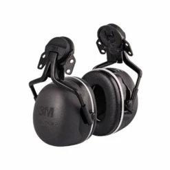Coquille Peltor 3M X5 Noir Avec Attache P5E Pour Casque De Sécurité