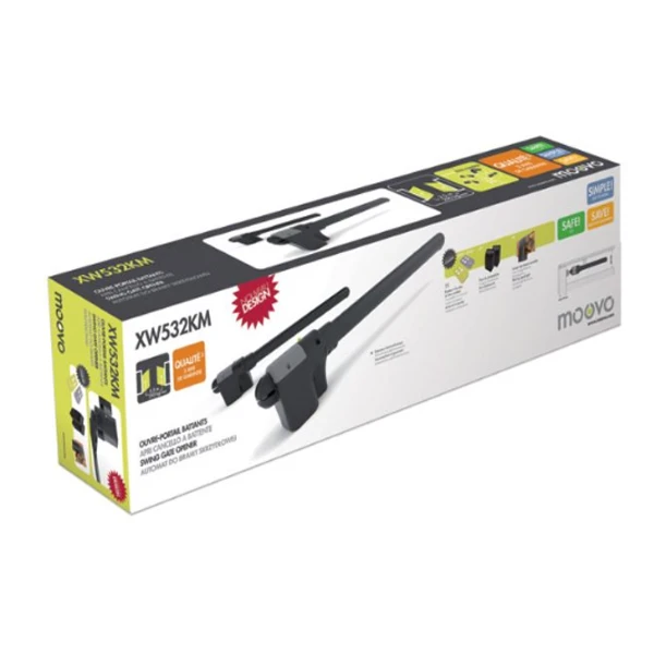 Nice Motorisation De Portail Double Battant Moovo XW532KM Avec Accessoires 2 Nice Motorisation De Portail Double Battant Moovo XW532KM Avec Accessoires – Image 2